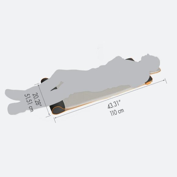 HomeMedics Air Compression Back Stretching Mat - Picture 8 of 8